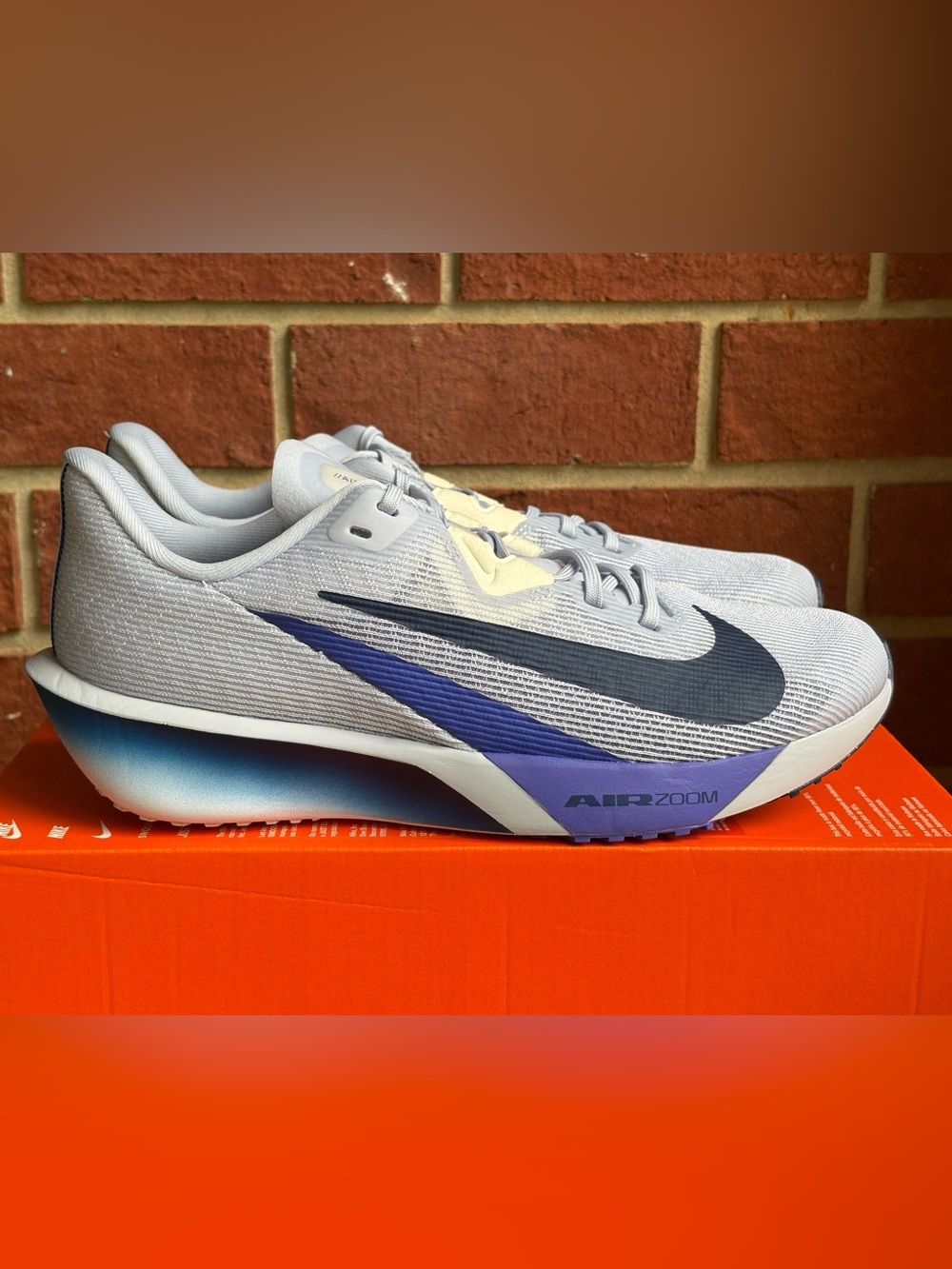 New Nike Air Zoom Rival Fly 4 Blue Violet Mens Sizes Sneakers Running Shoes